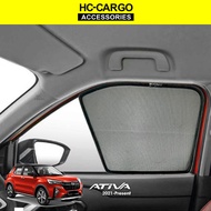 Perodua Ativa Magnetic Ninja Shades Sunshade (7/4/3 Pcs)