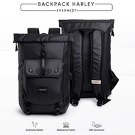 READY Evernext - Men's Waterproof Backpack, Harley Laptop Backpack, Men's Outdoor Bag, Waterproof Ba