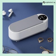 Ultrasonic Cleaner Machine Rechargeable Jewelry Cleaner for Glasses Jewelry