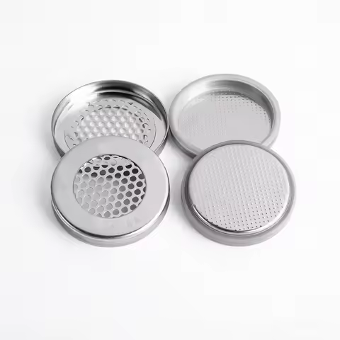 304 Stainless Steel Mesh Coin Cell Case with 12mm Mesh Disc, CR2032 CR2025 CR2016 for Lithium-Air / 
