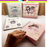 BINDER BOOK MIDDLE SANRIO XQ | SANRIO BINDER NOTEBOOK | KUROMI KUROMI | MELODY MELODY MELODY | CHINA