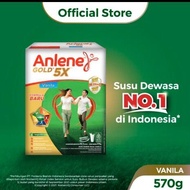 Anlene Gold 5x Vanilla susu bubuk Anlene gold Vanilla 570 gr