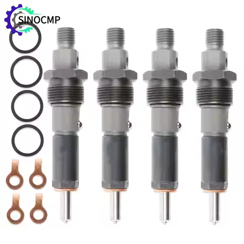4Pcs Fuel Injector 3802338 For Cummins 4BT 3.9L 4B3.9-C 4B3.9C Engine Parts Injectors Nozzle Fuel Su