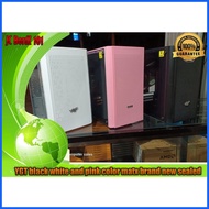 ● ☈ ♕ M2 tempered glass case YGT black white and pink color matx brand new