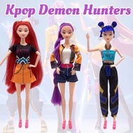 Kpop Demon Hunters action figure Rumi Zoey Huntrix 30CM bjd Dolls toys for kids girl Christmas Gift