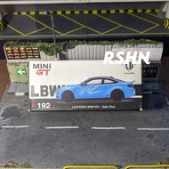 MINI GT 192 LB WORK M4 Baby Bluebmw