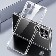 Ốp Silicon Trong Suốt Cho Samsung Galaxy S25 Ultra/S25+ Plus Edge - Vỏ Điện Thoại Chống Bụi Chống Số