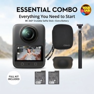 DJI Osmo 360 Essential Combo 8K 360° Camera 4K/120fps Wide Angle Waterproof Vlog Cam