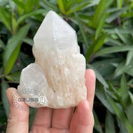 Cụm điểm thạch anh thô (khối lớn) nguyên tinh thể thạch anh rõ ràng-thạch anh pha lê geode-Tinh thể 