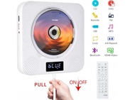 Portable Bluetooth DVD CD Player Wall - Mounted DVDs Player Dual Pull Switch Music Player Dukunga