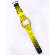 Bnb Gshock DW5600 GRADIENT COLOR CLEAR Strap Besel Casio G-shock