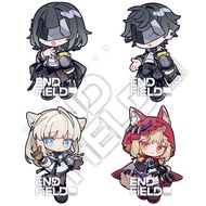 Arknights EndfieldKeychain - Endministrator, Perlica, & Rossi - Endfield
