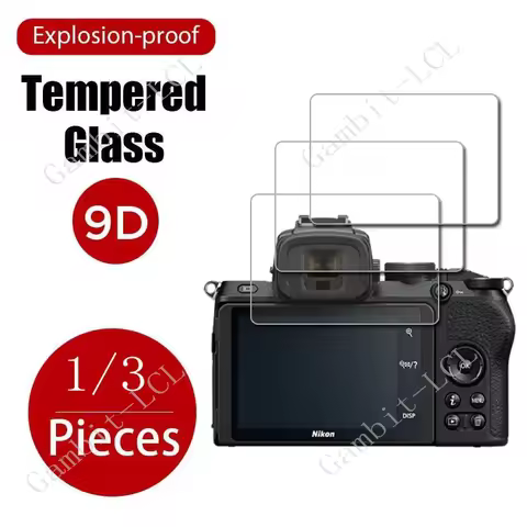 1/3PCS Tempered Glass For Nikon D7000 D700 D300 D5300 D5500 D5300 D5600 D3200 D3400 D3500 Camera Scr