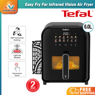 Tefal 6L Easy Fry Far Infrared Vision Digital Air Fryer Window AirFryer (EY8218)