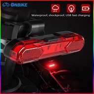 ONBIKE MTB Light Bike Light Rechargeable Bicycle Light Waterproof Outdoor Light Bike Accessories