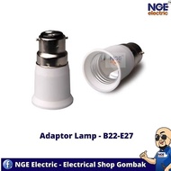 HOLDER| Adaptor Holder For B22/Pin Bulb to ES27/screw bulb