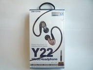 Wekome Y22 headsets 有線耳機 wired headphone