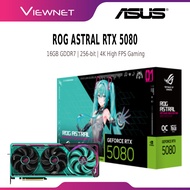 ASUS ROG ASTRAL RTX 5080 16GB GDDR7 HATSUNE MIKU OC Gaming GPU | NVIDIA RTX5080 Graphics Card | 4K