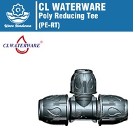 CL WATERWARE Poly Fitting - Reducing Tee (20mm, 25mm, 32mm, PE-RT)