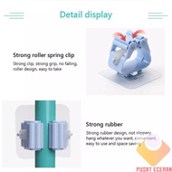 GANTUNGAN Mop broom hanger, mop broom clip, mop broom holder, mop broom clamp tool