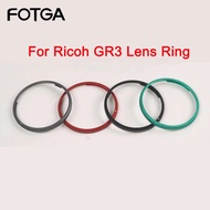 FOTGA Aluminium Lens Ring For Ricoh GR III GRIII HDF GR3 Camera Replaces For Ricoh GN-1 Lens Decorat