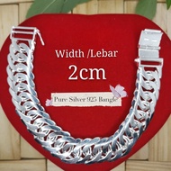 925 Silver Bracelet (lipan)/ 925 Silver Bangle
