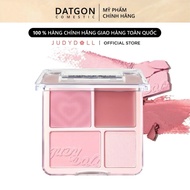 Judydoll Blush 4 Cream Boxes and Natural Highlighter JUDY04