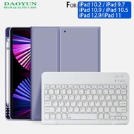 iPad Keyboard Protective Case for 9th Generation 8th 7th 6th 5th pro 12.9/pro 11/10.2/10.9/9.7/iPad air5 air4 air1 air2 10.5 mini4 mini5 Bluetooth Tablet 2021/2020/2019
