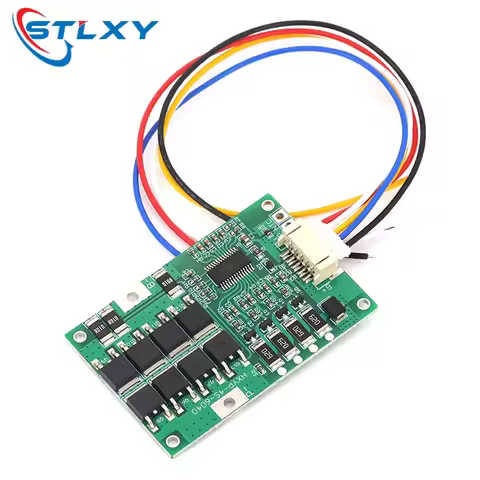 4S 12.8V 32650 LiFePO4 BMS HXYP-4S-3828-3.7V 7A Overcharge Overdischarge Protection Board For 18650 