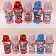Kids drinking bottle Kids botol Spiderman Elsa baby botol air botol susu budak botol air kanak botol