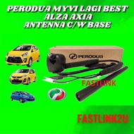 Fastlink Perodua Myvi Lagi Best Alza Axia Waja 86300-Bz180 Antenna C/W Base Assy Full Set 100% New O