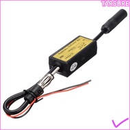 TARSUR FM Converter, 12V FM 76-90 Mhz Car FM Expander, Durable Plastic Black Car Frequency Changer C
