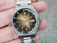 นาฬิกา Orient King diver SK ดำน้ำ ออโตเมติค หน้าน้ำตาล รุ่นเก่า ขอบในหมุนได้ สภาพสวย สายสแตนเลส ใช้งานได้ปกติ