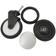 YOYO2+Baby Stroller Universal Wheel Stokke Yoyo3 Baby Stroller Tire Front Rear Wheel Stroller Spare 