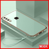 Casing Samsung Galaxy J2 J4 J5 J6 J7 Prime J330 J530 J730 2017 Plus Free Lanyard for New Design Straight Edge Electroplati Protective Phone Cover Case