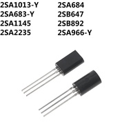100PCS 2SA1013-Y 2SA1145 2SA2235 2SA683-Y 2SA684 2SA966-Y 2SB647 2SB892 triode transistor TO-92L DIP
