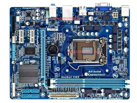 For Gigabyte H61M-DS2 H61M-S1 H61M-D1 1155 Pins, Integrated Display DDR3