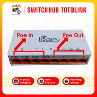 Switch Hub Totolink 5 8 Port Modif POE In Out For Net Relay Additional Router
