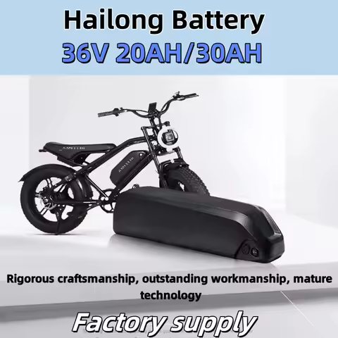 Hailong Bicycle 36V 30AH/ Hailong Battery Pack Polyester DP-9 with , Motor 750W/1000W BMS Built in P