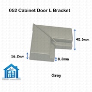 ⟬aga.alumglass⟭ PVC 052 Basin Cabinet Door Corner Bracket