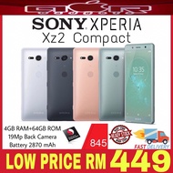 SONY XPERIA XZ2 COMPACT(4GB RAM+64GB ROM)(100% ORIGINAL SONY USED DEVICE)g