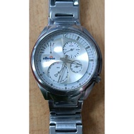 ALL STEEL ELLESSE DATE 24 HOURS UNISEX WATCH
