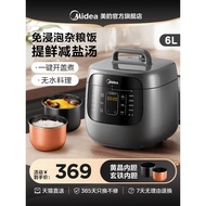 Low aesthetic value GI Electric Pressure Cooker for Home Use New Model6L Dual Pot Multi-Functional S