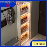 [48H Shipping] cm Ultra-Thin Shoe Cabinet Narrow Shoe Rack Entrance Doorway Household College Dormit