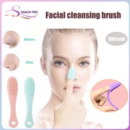 Mini Finger Face Wash Brush Facial Silicone Face Wash Brush Face Cleanser Brushes Massage Brushes Bl