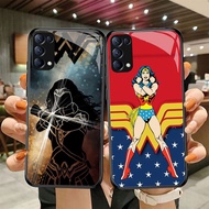 DF-107 Wonder Girl TPU HD Glass Casing for OPPO Reno 6Z 6 5 4 3 A91 F15