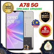LCD OPPO A78 5G CPH2483 LCD TOUCH SCREEN DIGITIZER DISPLAY SKRIN GLASS