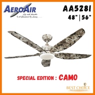 [SG60 Voucher] BEST DEAL OFFER EVER !!! AeroAir AA528i Special Edition Color CAMO DC Motor Ceiling F