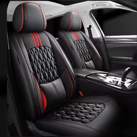 Leather Car Seat Cover for Renault Duster Clio Megane 2 3 Fluence Scenic Captur Logan 2 Arkana Front