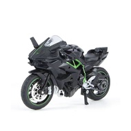 1:18 Alloy Kawalsaki Ninja H2R Motorcycle Model Vehicle Collection Office Model Toy Diecast Motorcyc